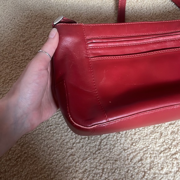 Derek Alexander Red Y2K Leather Purse - Picture 12 of 13